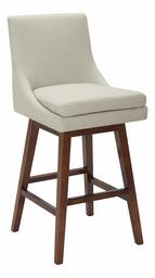 Amazon Brand – Stone & Beam Alaina Contemporary High-Back Swivel Seat Counter Stool, 39