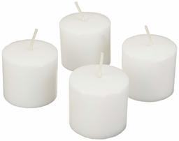 AmazonBasics Unscented Votive Candles, 24-Pack