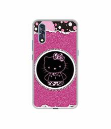 Amazon Brand - Solimo Designer Kitty with Glitter UV Printed Soft Back Case Mobile Cover for Vivo Z1x