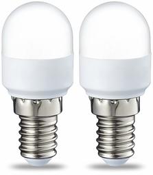 AmazonBasics LED E14 Small Edison Screw Appliance Bulb, 1.8W (Equivalent to 15W), Warm White, Pack of 2