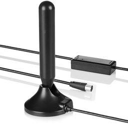 AmazonBasics Draagbare Indoor Digitale Antenne voor USB TV Tuner - EU