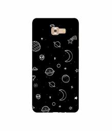 Amazon Brand - Solimo Designer Solar System 3D Printed Hard Back Case Mobile Cover for Samsung Galaxy C9 Pro