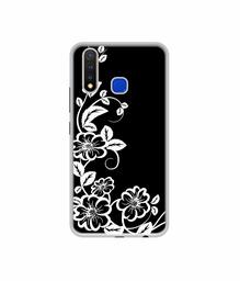 Amazon Brand - Solimo Designer Flower UV Printed Soft Back Case Mobile Cover for Vivo U20