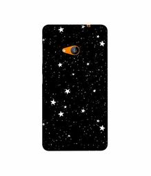 Amazon Brand - Solimo Designer Stars 3D Printed Hard Back Case Mobile Cover for Microsoft Lumia 535