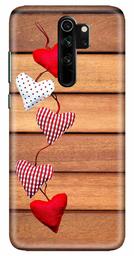 Amazon Brand - Solimo Designer Heart Design 3D Printed Hard Back Case Mobile Cover for Xiaomi Redmi Note 8 Pro