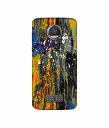 Amazon Brand - Solimo Designer Multicolor Color Splsh 3D Printed Hard Back Case Mobile Cover for Moto Z2 Play