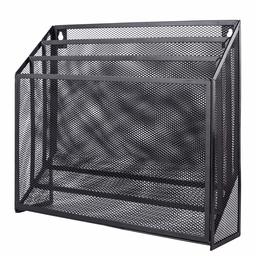 Amazonbasics 3 - tier File Organizer, Black Mesh