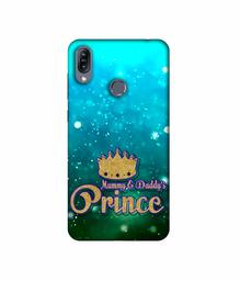 Amazon Brand - Solimo Designer Mummy & Daddy's Prince 3D Printed Hard Back Case Mobile Cover for Asus Zenfone Max (M2) ZB633KL