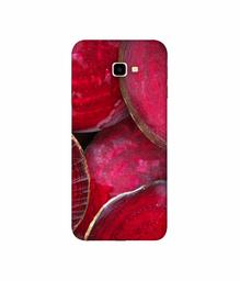 Amazon Brand - Solimo Designer Red Texture 3D Printed Hard Back Case Mobile Cover for Samsung Galaxy J4 Plus