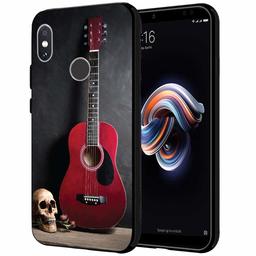 Amazon Brand - Solimo Designer Guitar Printed Hard Back Case Mobile Cover for Redmi Note 5 Pro