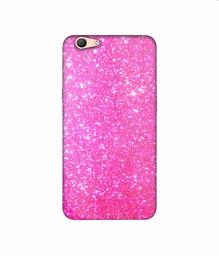 Amazon Brand - Solimo Designer Pink Sparkle 3D Printed Hard Back Case Mobile Cover for Oppo F1s