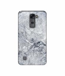 Amazon Brand - Solimo Designer Grayish Marble 3D Printed Hard Back Case Mobile Cover for LG Stylus 2