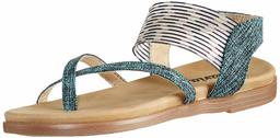 Flavia Women's Olive Fashion Sandals-4 UK (36 EU) (5 US) (FL156/OLV)