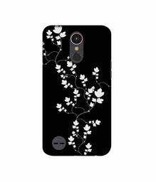 Amazon Brand - Solimo Designer Color Flowers 3D Printed Hard Back Case Mobile Cover for LG K10 (2017)