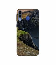 Amazon Brand - Solimo Designer Mountain Valley 3D Printed Hard Back Case Mobile Cover for Samsung Galaxy M21