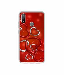 Amazon Brand - Solimo Designer Hearts UV Printed Soft Back Case Mobile Cover for Panasonic Eluga X1