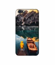 Amazon Brand - Solimo Designer Lake View 3D Printed Hard Back Case Mobile Cover for Oppo A71