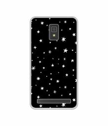 Amazon Brand - Solimo Designer Sperking Stars UV Printed Soft Back Case Mobile Cover for Lenovo A6600