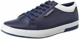 Amazon Brand - Symbol Men's Navy/White PU Sneakers-9 UK (43 EU) (10 US) (AZ-SY-408)