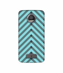 Amazon Brand - Solimo Designer Texture 3D Printed Hard Back Case Mobile Cover for Moto Z2 Play