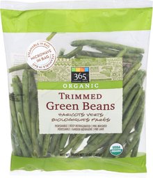 Whole Foods Trimmed Green Beans, Organic, 12 oz (us)