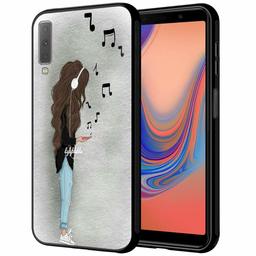 Amazon Brand - Solimo Designer Music Printed Hard Back Case Mobile Cover for Samsung Galaxy A7 (2018) (D1259)