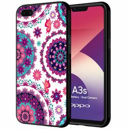 Amazon Brand - Solimo Designer Mandala Printed Hard Back Case Mobile Cover for Oppo A3s (D1196)