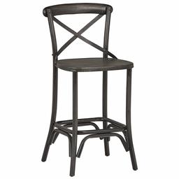 Amazon Brand – Stone & Beam Industrial Barstool, 42