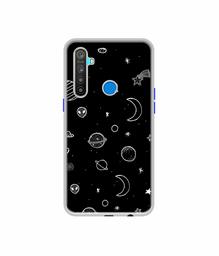 Amazon Brand - Solimo Designer Solar System UV Printed Soft Back Case Mobile Cover for Realme 5 / Realme 5s / Realme 5i