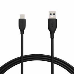 AmazonBasics USB3.1 C Mannelijke naar Mannelijke kabel, Gen1, 6FT, PVC, 2 Packs, Zwart