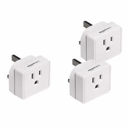 AmazonBasics Travel Plug Adapter Type G, UK, Hong Kong, Ireland and UAE