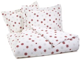 Pinzon 160-Gram Flannel Duvet Set - Full/Queen