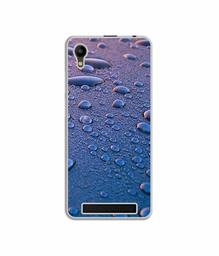 Amazon Brand - Solimo Designer Water Drops UV Printed Soft Back Case Mobile Cover for Mobiistar C1 Lite