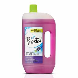 Amazon Brand - Presto! Disinfectant Floor Cleaner Lavender, 975 ml