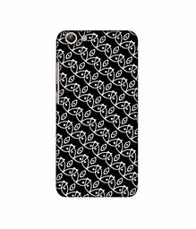 Amazon Brand - Solimo Designer White Pattern 3D Printed Hard Back Case Mobile Cover for Vivo Y69