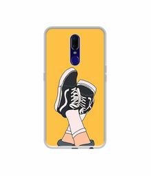 Amazon Brand - Solimo Designer Boy Shoes Pattern UV Printed Soft Back Case Mobile Cover for Oppo F11