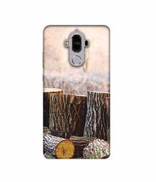 Amazon Brand - Solimo Designer Wood logs 3D Printed Hard Back Case Mobile Cover for Huawei Mate 9