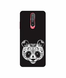 Amazon Brand - Solimo Designer Panda Illustrator 3D Printed Hard Back Case Mobile Cover for Poco X2 / Mi Redmi K30