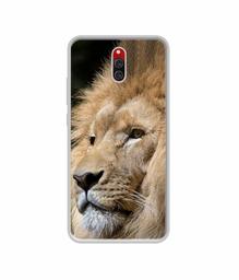 Amazon Brand - Solimo Designer Lion UV Printed Soft Back Case Mobile Cover for Xiaomi Redmi 8A Dual