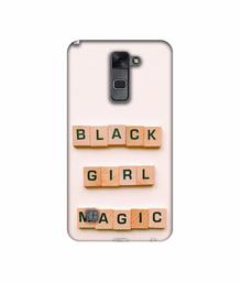 Amazon Brand - Solimo Designer Black Girl Magic 3D Printed Hard Back Case Mobile Cover for LG Stylus 2