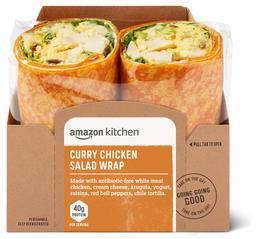 Amazon Kitchen, Curry Chicken Salad Wrap, 11.4 oz