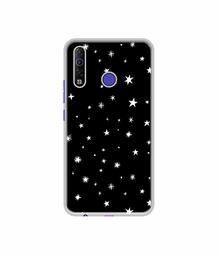 Amazon Brand - Solimo Designer Sperking Stars UV Printed Soft Back Case Mobile Cover for Tecno Camon 12 Air