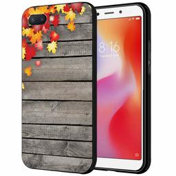 Amazon Brand - Solimo Designer Wooden Texture Printed Hard Back Case Mobile Cover for Xiaomi Redmi 6A (D390)