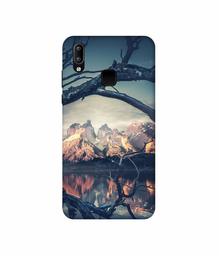 Amazon Brand - Solimo Designer Tree Reflextion 3D Printed Hard Back Case Mobile Cover for Vivo Y95