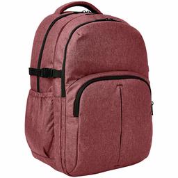 AmazonBasics Sac à dos pour ordinateur portable, style urbain, 38 cm, Bordeaux