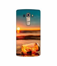 Amazon Brand - Solimo Designer Jar at Sea Serface 3D Printed Hard Back Case Mobile Cover for LG G4