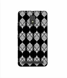 Amazon Brand - Solimo Designer S Shape Pattern 3D Printed Hard Back Case Mobile Cover for Lenovo A6600