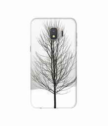 Amazon Brand - Solimo Designer Tree Sketch 3D Printed Hard Back Case Mobile Cover for Samsung Galaxy J2 Core