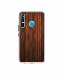 Amazon Brand - Solimo Designer Wooden Texture UV Printed Soft Back Case Mobile Cover for Infinix Hot 8