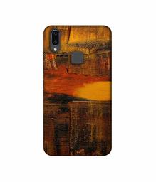 Amazon Brand - Solimo Designer Brown Shade Mashup 3D Printed Hard Back Case Mobile Cover for Vivo V9 / V9 Pro